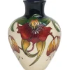 Moorcroft Pottery Anna Lily Vase 265/7- Vases|Moorcroft Pottery