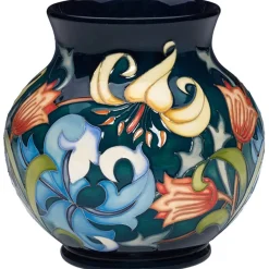 Moorcroft Pottery Dearle Vase 914/6 (LE40)- Vases|Moorcroft Pottery