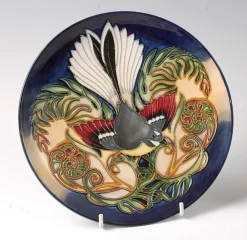 Moorcroft Pottery Fantail Plate- Home Accents|Moorcroft Pottery