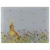 Mosney Mill Hare & Wildflower Glass Worktop Saver- Kitchen Tools