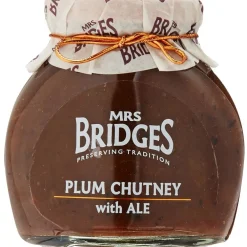 Mrs Bridges Plum Chutney with Ale- Curries, Chutneys & Pickles