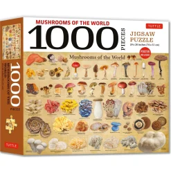 Mushrooms of the World 1000-Piece Puzzle- Games & Puzzles