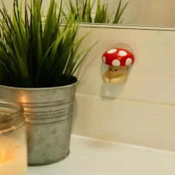 Mushroom Toothbrush Holder- Bath Accessories
