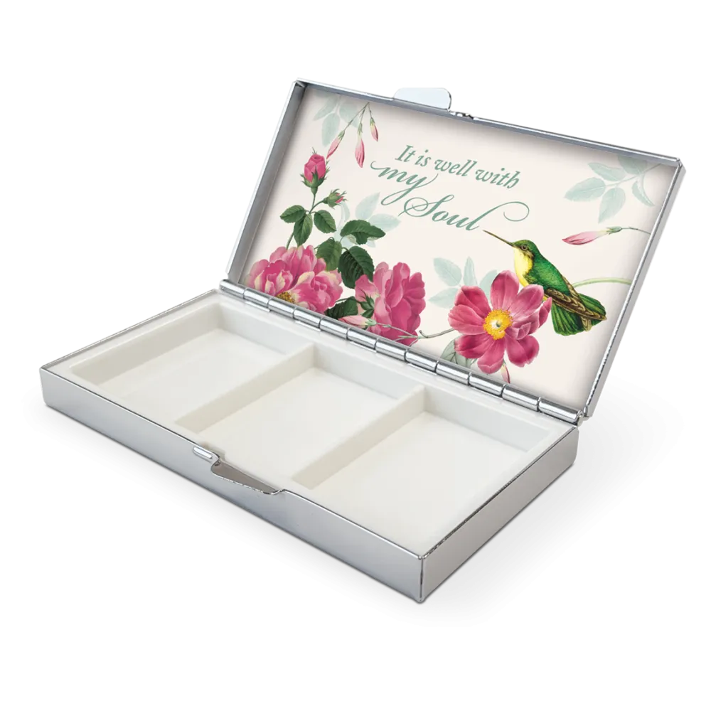 Nature's Grace Hummingbird Pill Box- Pharmacy