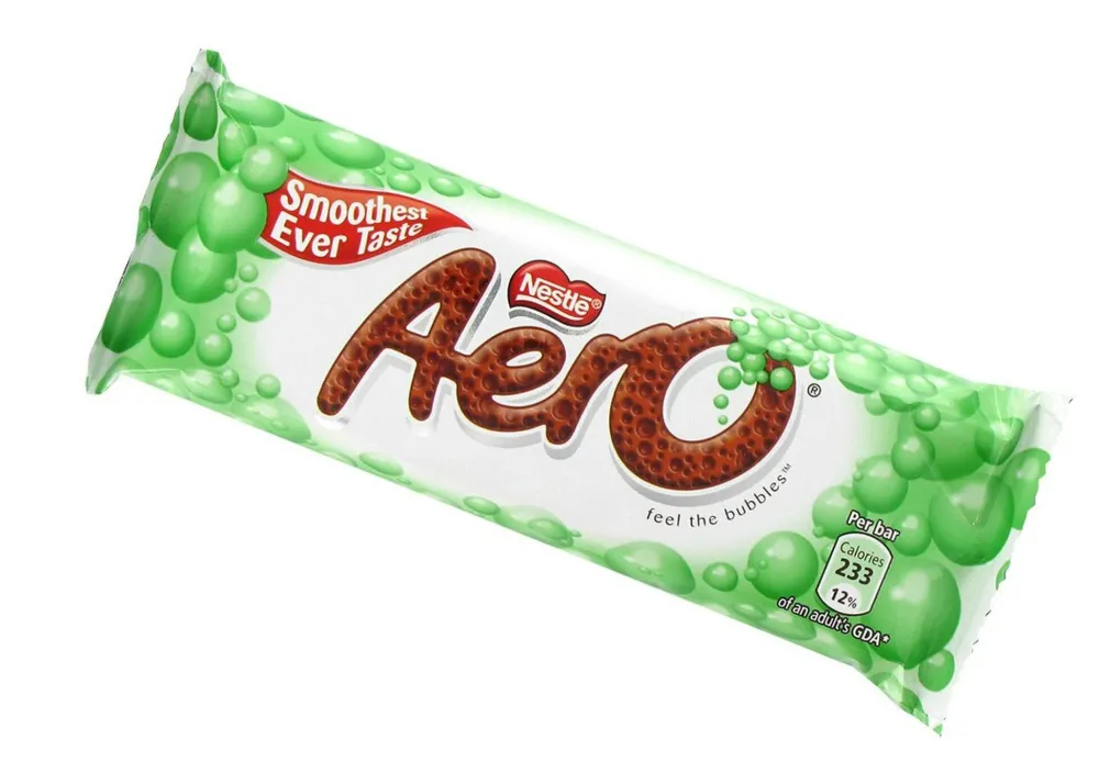 Nestle Aero Mint Chocolate Bar 36g- British Chocolate