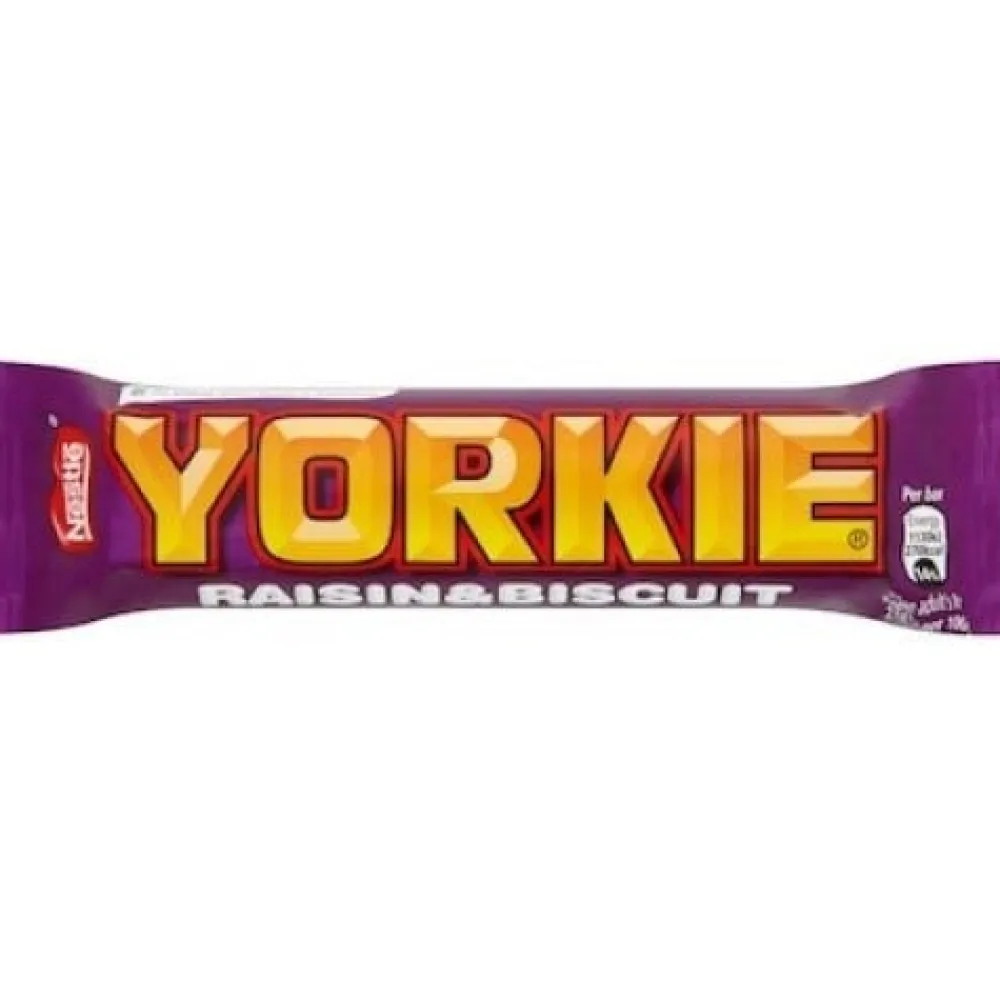 Nestle Yorkie Raisin & Biscuit Bar- British Chocolate