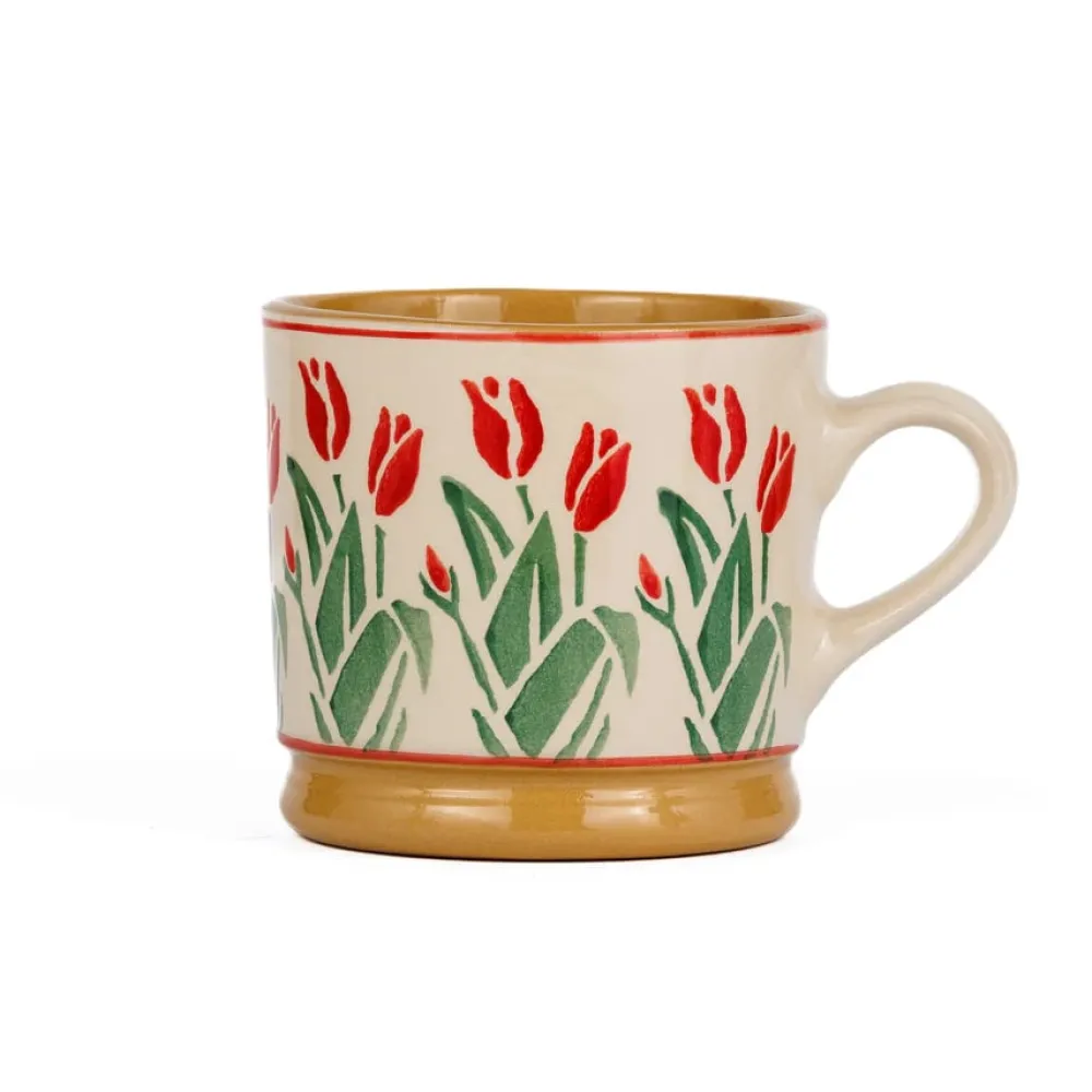 Nicholas Mosse Red Blooms Large Mug- Assorted Mugs