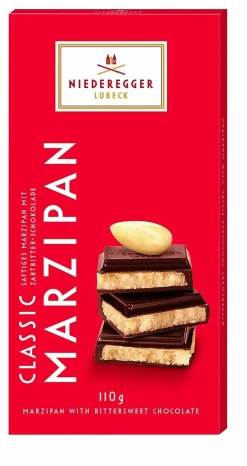 Niederegger Classic Marzipan Bar- British Chocolate