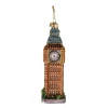 Noble Gems Big Ben Glass Ornament- Souvenirs