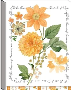 Notable Florals Marigold Pocket Notepad- Journals & Other Stationery