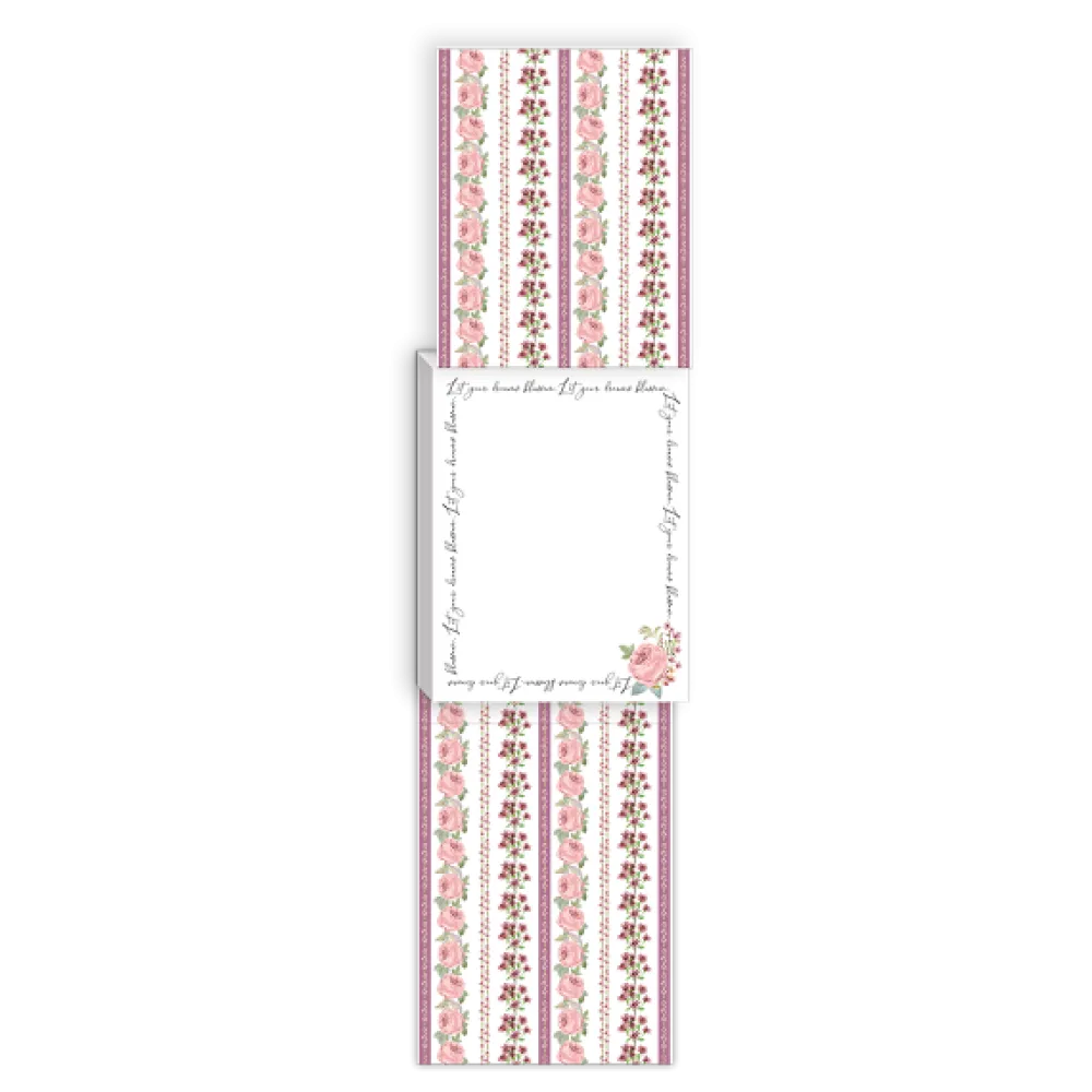 Notable Florals Rose Pocket Notepad- Journals & Other Stationery
