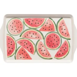 Now Designs Planta Platter (Watermelon)- Trays|Tea Trays