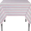 Now Designs Rectangular North Pole Stripe Tablecloth Long- Tablecloths