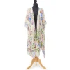 Opulent Peach Long Kimono- Robes, Nightgowns & Dresses