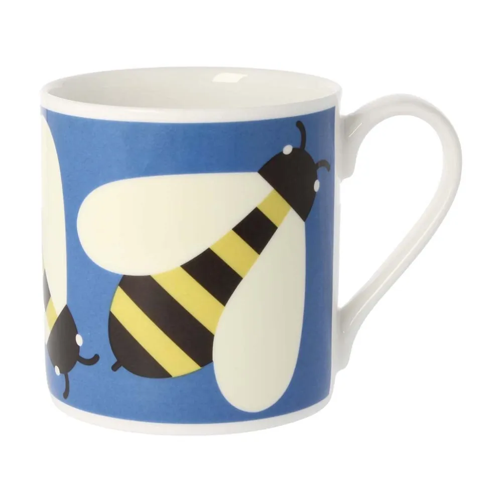 Orla Kiely Busy Bee Blue Large Mug- Assorted Mugs