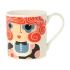 Orla Kiely Dee Dee Red Mug- Assorted Mugs