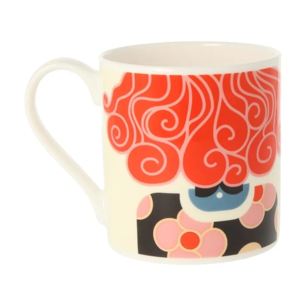 Orla Kiely Dee Dee Red Mug- Assorted Mugs