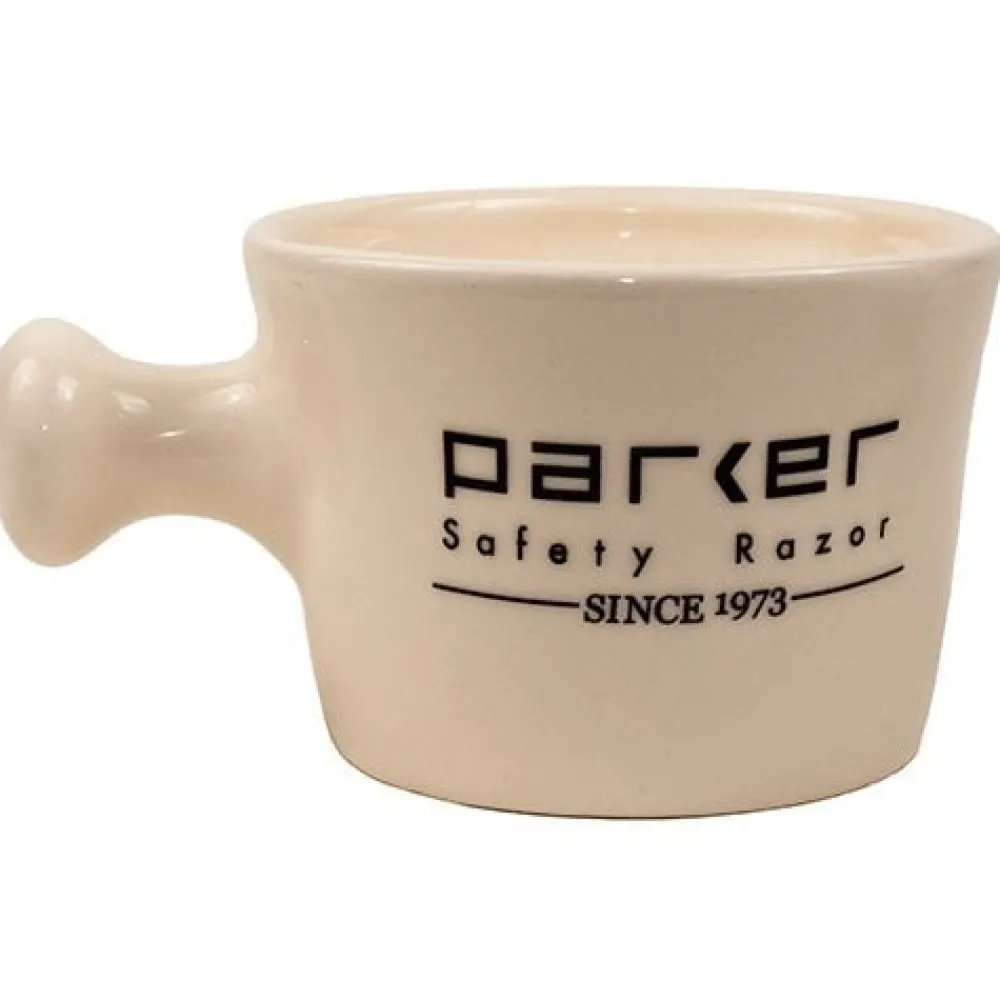 Parker Apothecary Ivory Shave Mug- Blades & Shave Accessories