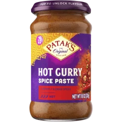 Patak's Hot Curry Spice Paste- Curries, Chutneys & Pickles