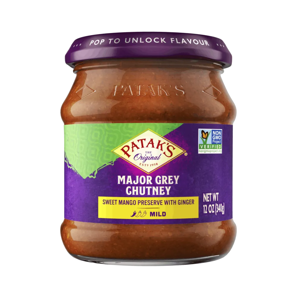 Patak's Major Grey Chutney- Groceries|Curries, Chutneys & Pickles