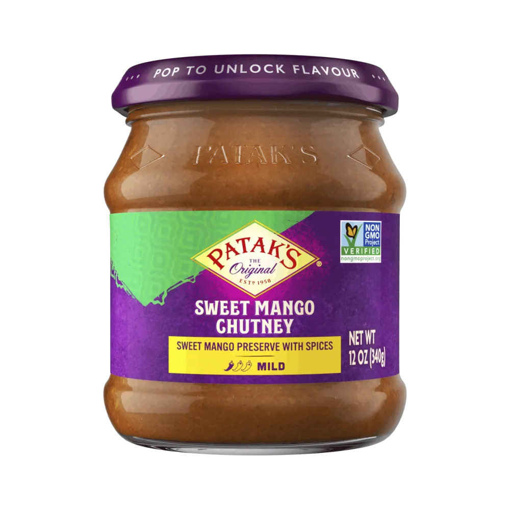 Patak's Sweet Mango Chutney- Curries, Chutneys & Pickles