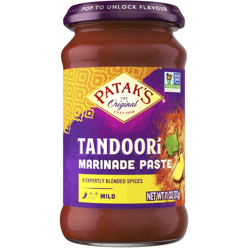 Patak's Tandoori Marinade Spice Paste- Curries, Chutneys & Pickles