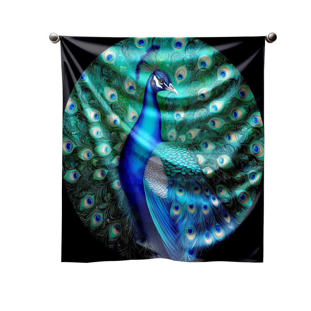 Peacock Silk Heritage Collection Scarf- Scarves & Wraps