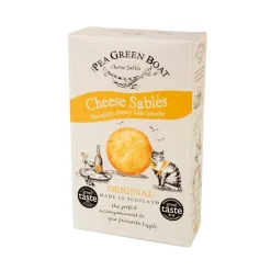 Pea Green Boat Cheese Sablés- Crackers & Savory Snacks