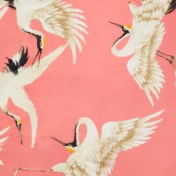 Peony Pink Heron Robe Gown- Robes, Nightgowns & Dresses
