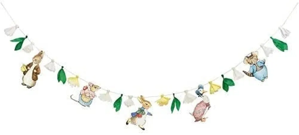 Peter Rabbit and Friends Garland- Peter Rabbit