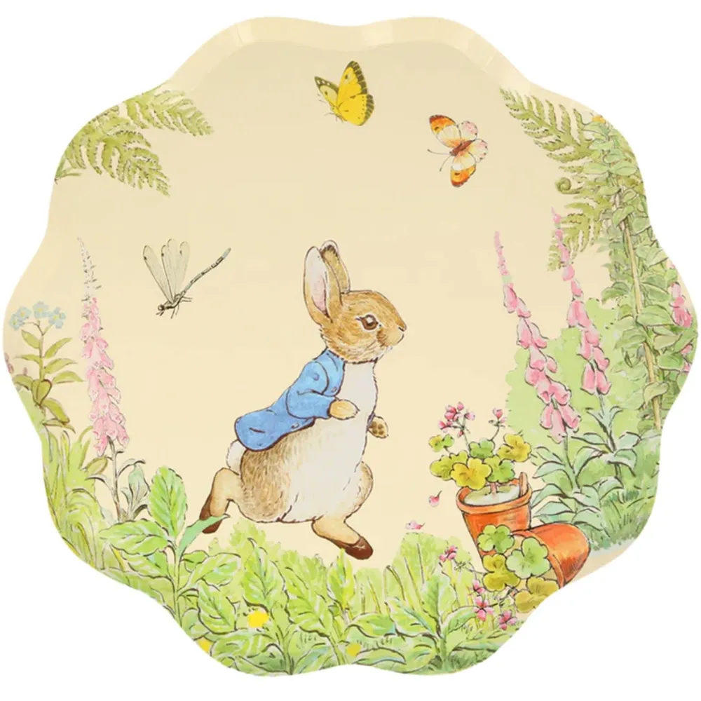 Peter Rabbit in the Garden Large Paper Plates- Peter Rabbit|Children's Tabletop