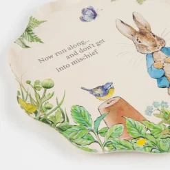 Peter Rabbit in the Garden Small Paper Plates- Children's Tabletop