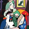 Picasso Cat Birthday Card- Greeting Cards