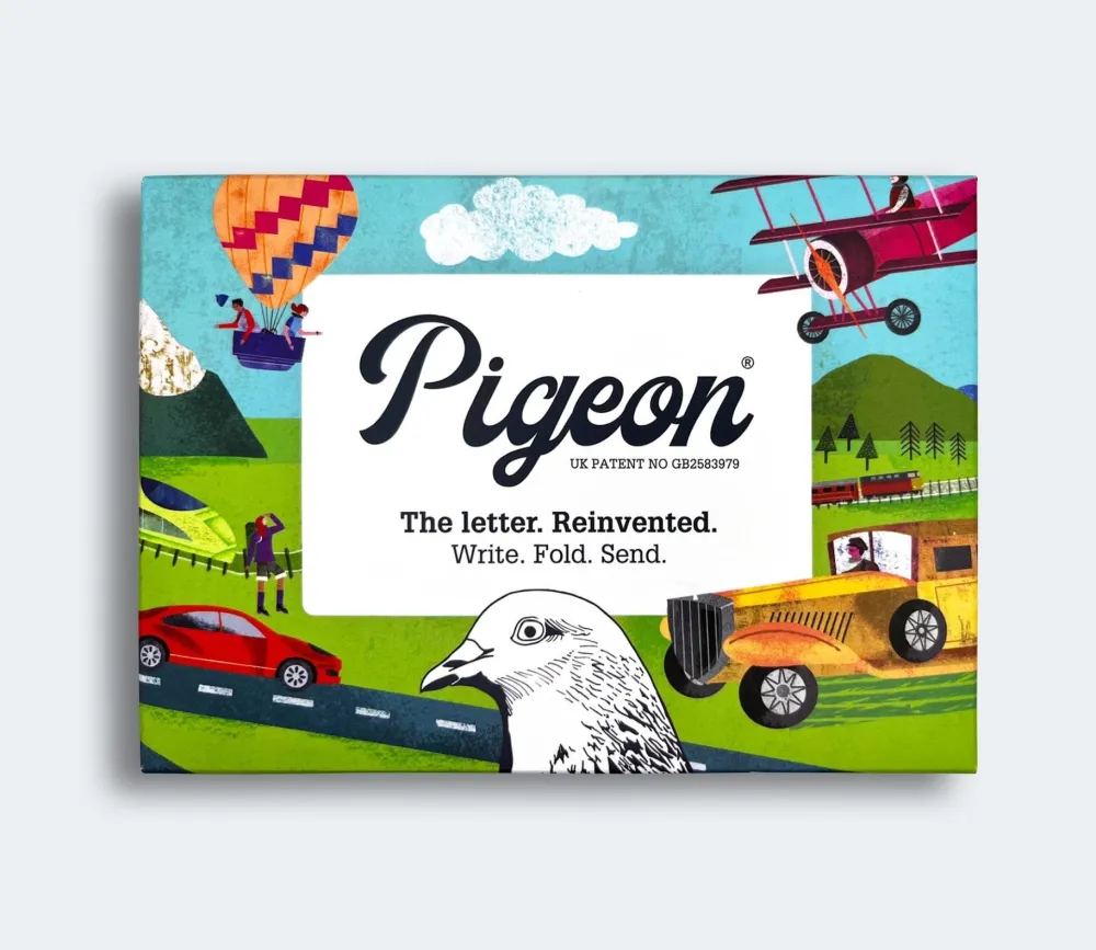 Pigeon Posted Hop on Board Pigeons Stationery Pack- Journals & Other Stationery