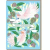 Pink Birds Anniversary Card- Greeting Cards