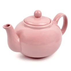 Pink Small Stoneware Teapot- Teapots