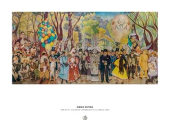 Pomegranate Diego Rivera: Dream of a Sunday Afternoon in Alameda Park 1000-Piece Puzzle- Games & Puzzles