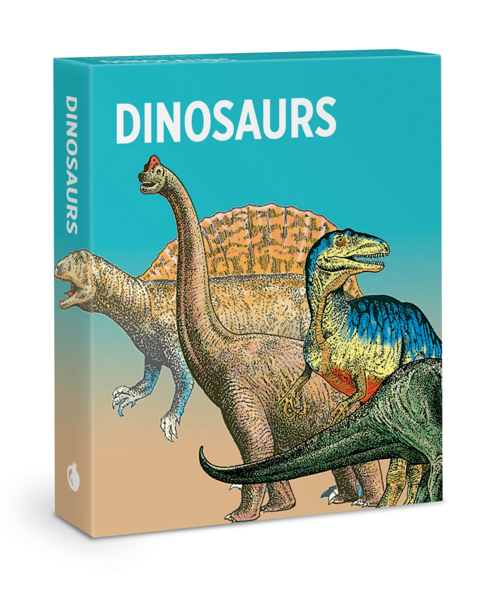 Pomegranate Dinosaurs Knowledge Cards- Games & Puzzles
