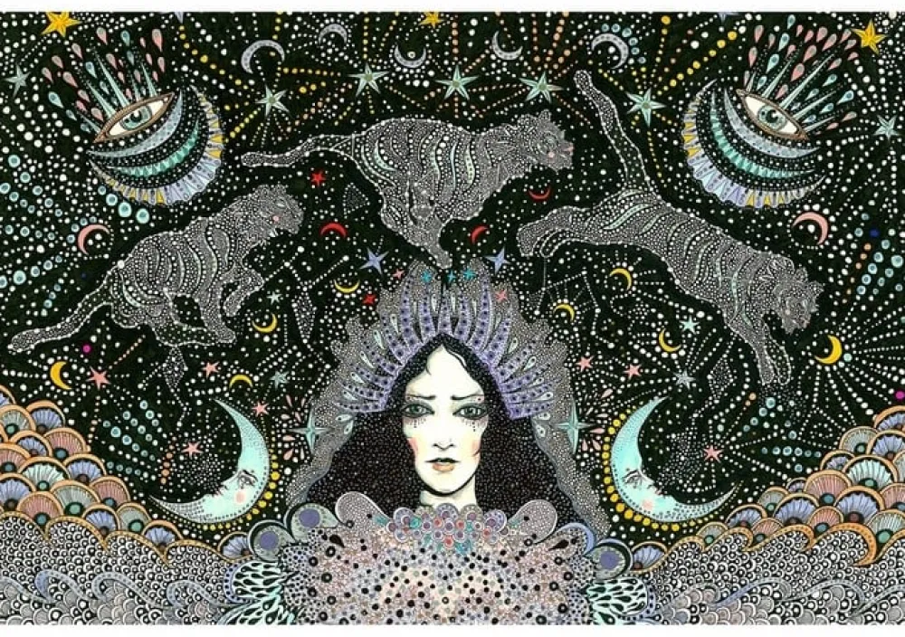 Pomegranate Dreams: Daria Hlazatova Boxed Notecard Assortment- Boxed Cards