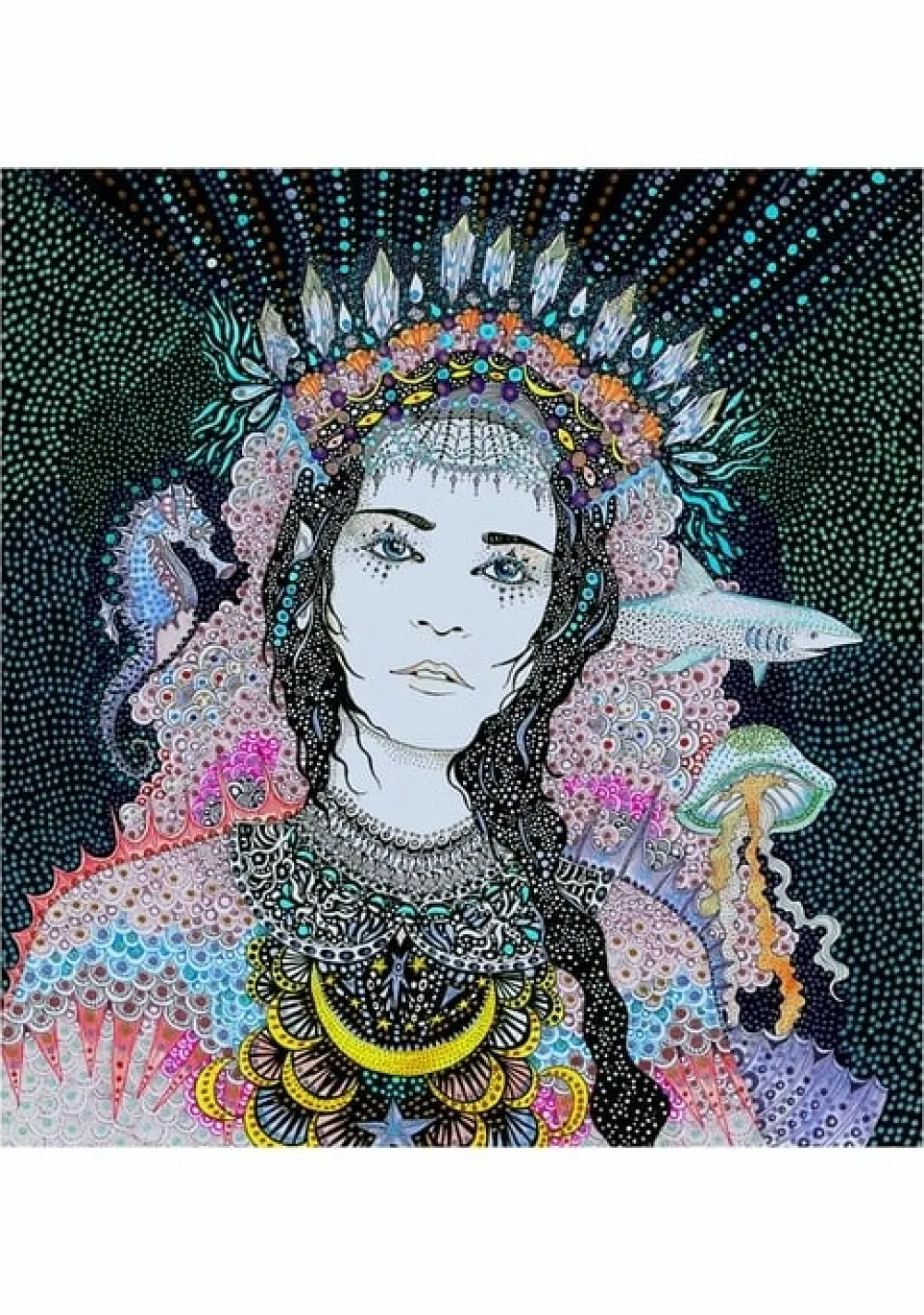 Pomegranate Dreams: Daria Hlazatova Boxed Notecard Assortment- Boxed Cards