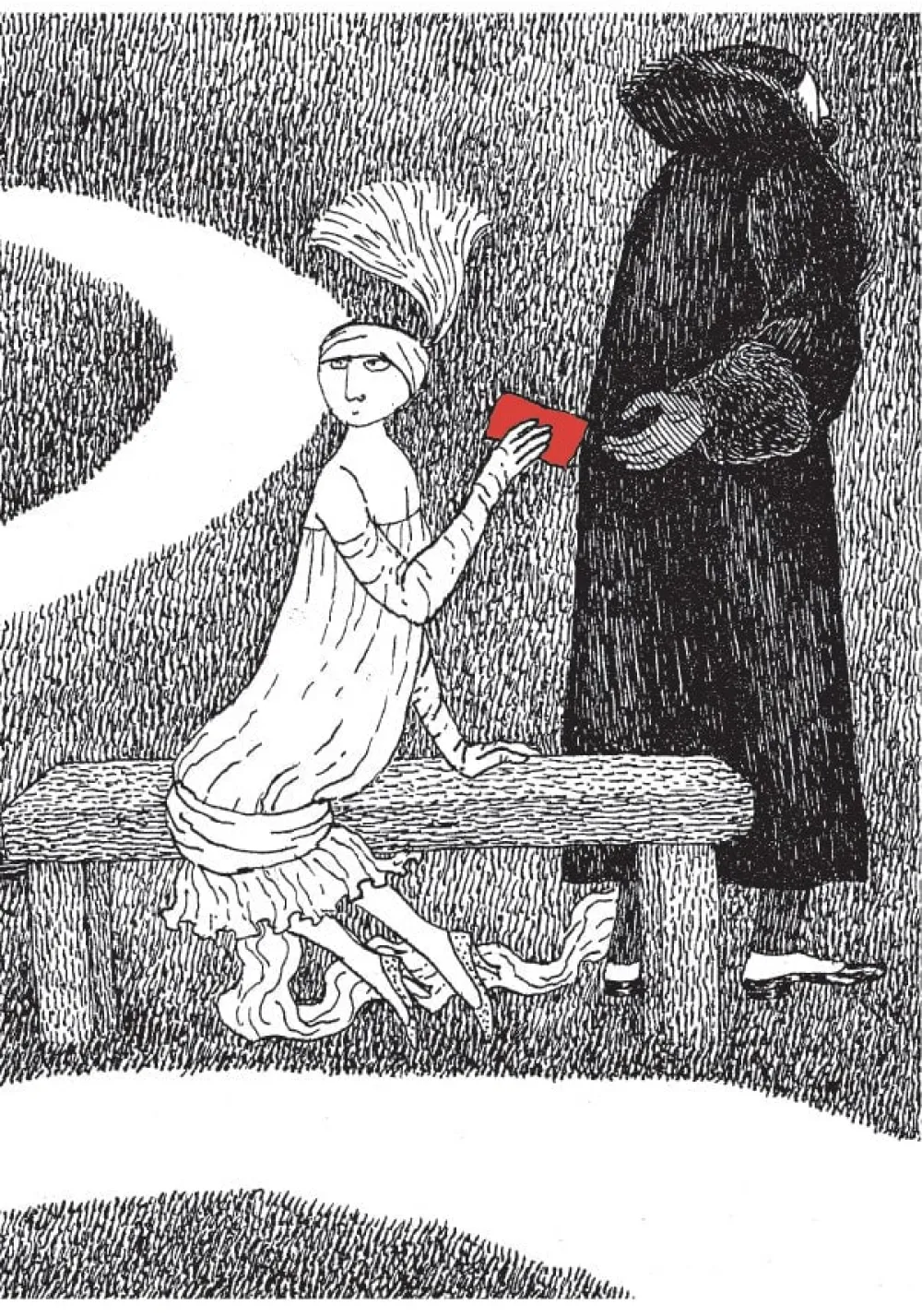 Pomegranate Edward Gorey: Mysterious Messages Boxed Notecards- Boxed Cards