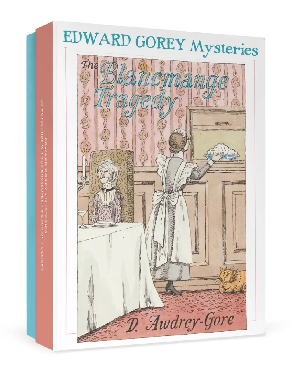 Pomegranate Edward Gorey: Mysteries Boxed Notecard Assortment- Boxed Cards