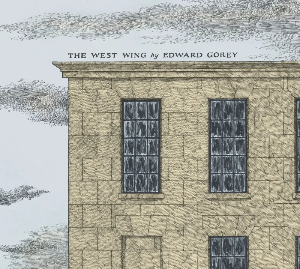 Pomegranate Edward Gorey: The West Wing- Books