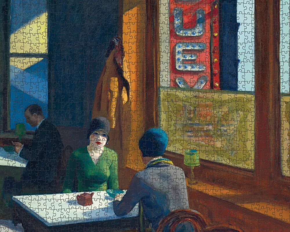 Pomegranate Edward Hopper: Chop Suey 1000-Piece Puzzle- Games & Puzzles