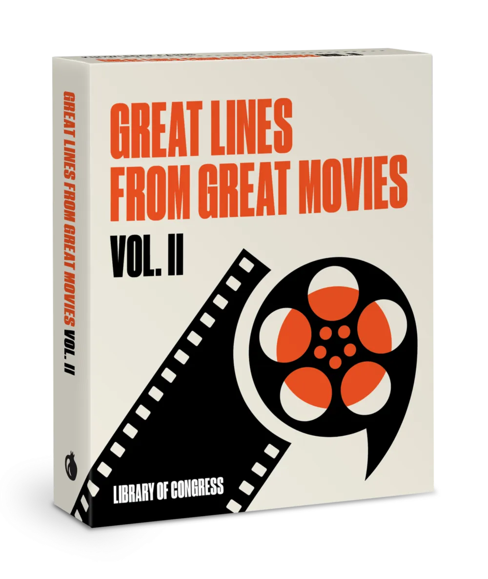 Pomegranate Great Lines from Great Movies Volume II Knowledge Cards- Games & Puzzles