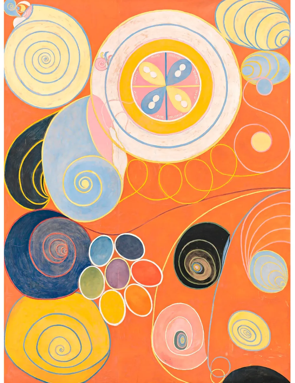 Pomegranate Hilma af Klint Keepsake Boxed Notecards- Boxed Cards