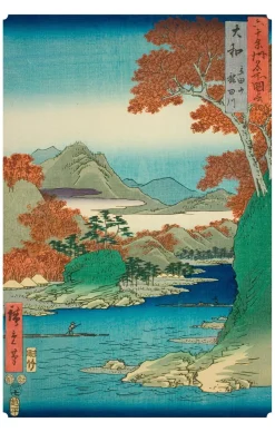 Pomegranate Hiroshige Keepsake Boxed Postcards- Boxed Cards