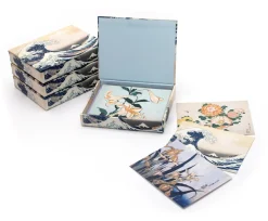 Pomegranate Hokusai Keepsake Boxed Notecards- Boxed Cards