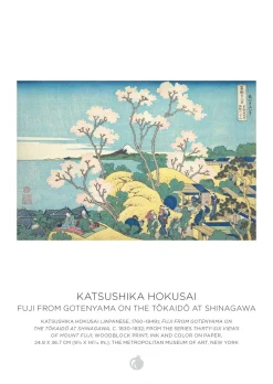 Pomegranate Hokusai 120-Piece Double-Sided Puzzle Set- Games & Puzzles