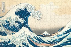 Pomegranate Hokusai: The Great Wave 500-Piece Puzzle- Games & Puzzles